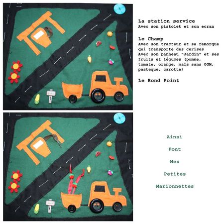 tapis voiture - tracteur