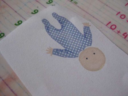 bébé en papier 001