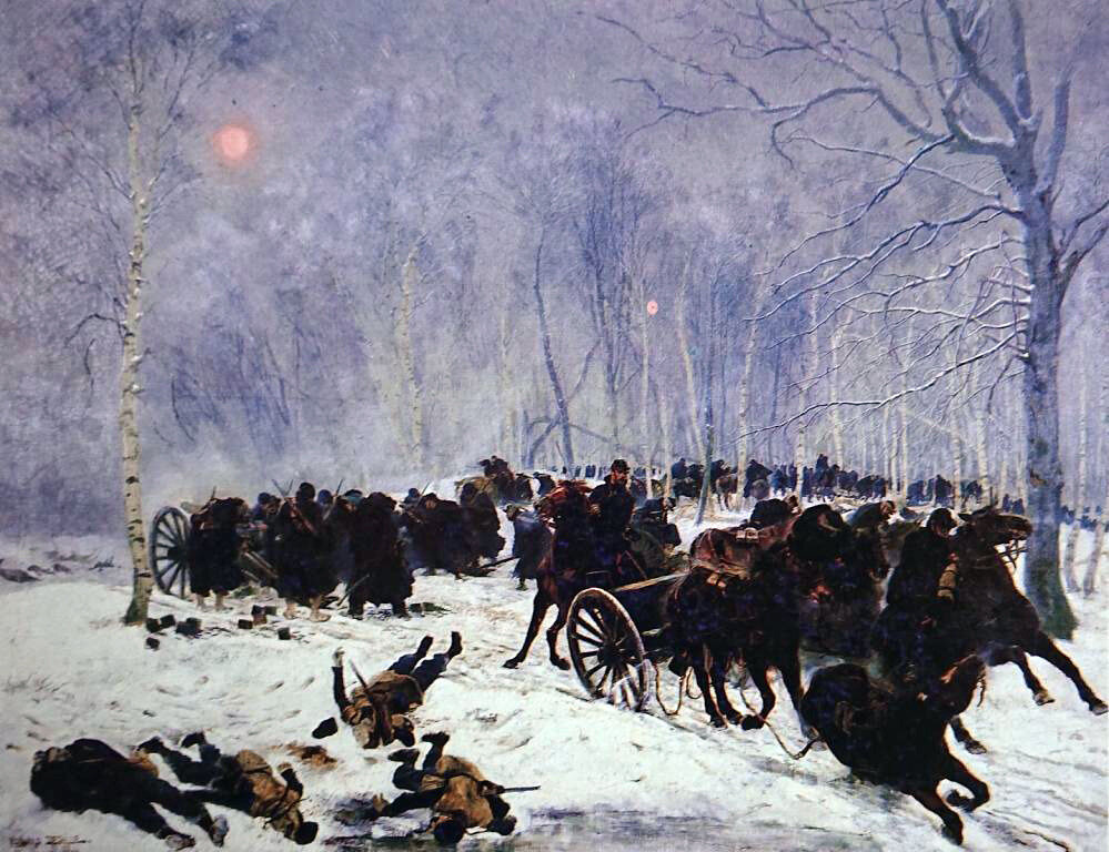 Detaille, En retraite (1873)