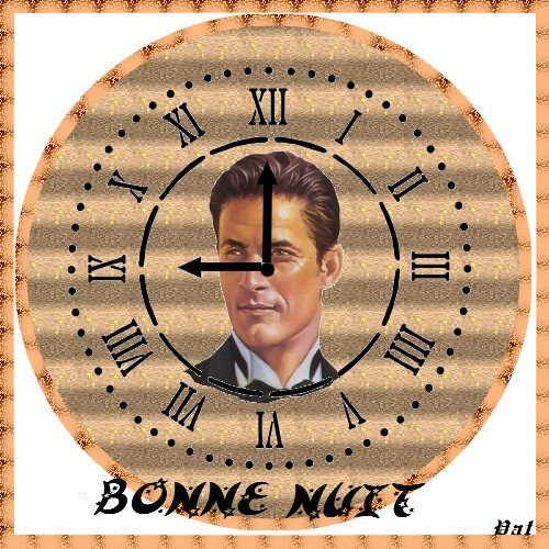 pendule BONNE NUIT