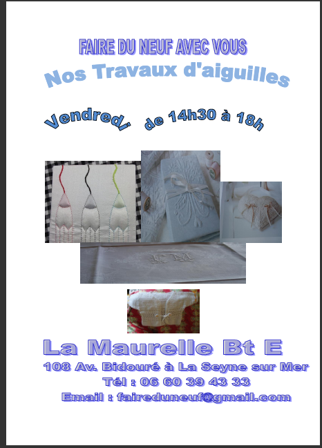 Travaux d'aiguilles