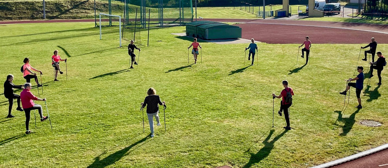 CSCVH JOURNÉE MARCHE NORDIQUE stade Cambreling