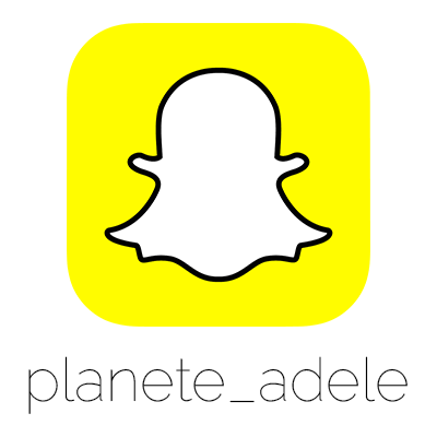 Crédits photo : Planete Adele / Logo Snapchat