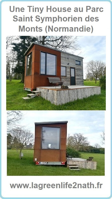 Une Tiny House au Parc Saint Symphorien des Monts