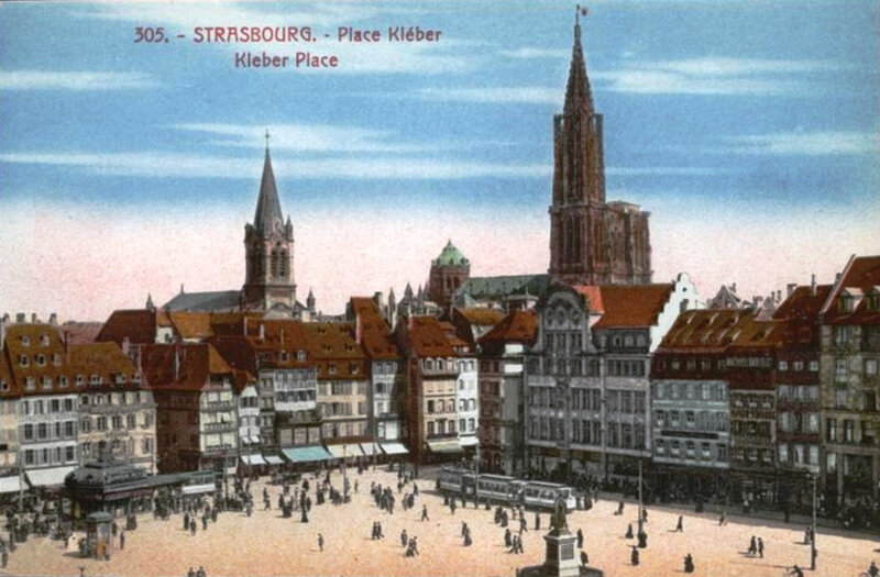 CPA Strasbourg Place Kléber
