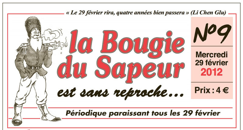 Journal La Bougie du Sapeur n°9 2012 R1