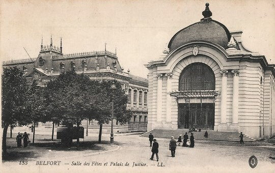 Belfort CPA Place République Salle des Fêtes Palais de Justice 2