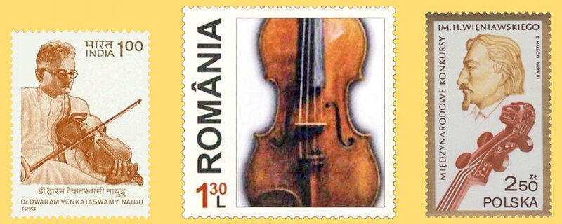 Timbre Inde Roumanie Pologne