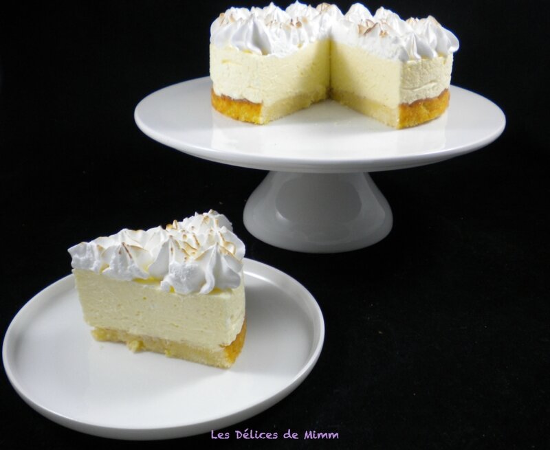 Gâteau nuage au citron meringué 2