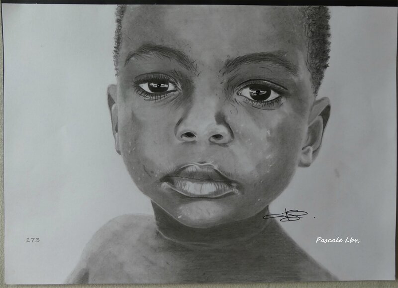 173 Portrait d'un Jeune Enfant GABON