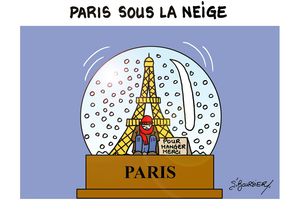 Paris sous la neige web