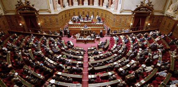 Sénat palais du Luxembourg hémicycle Paris