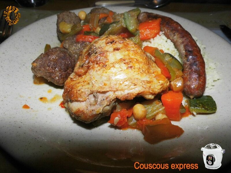 0113 Couscous express au Cookéo Couv