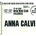 Anna <b>Calvi</b> - Samedi 17 Septembre 2011 - Wah Wah Club (Valence)