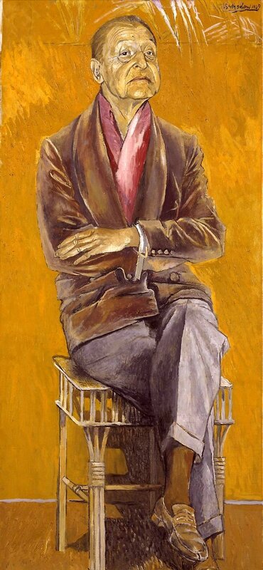 Somerset Maugham par Graham Sutherland, Tate Gallery