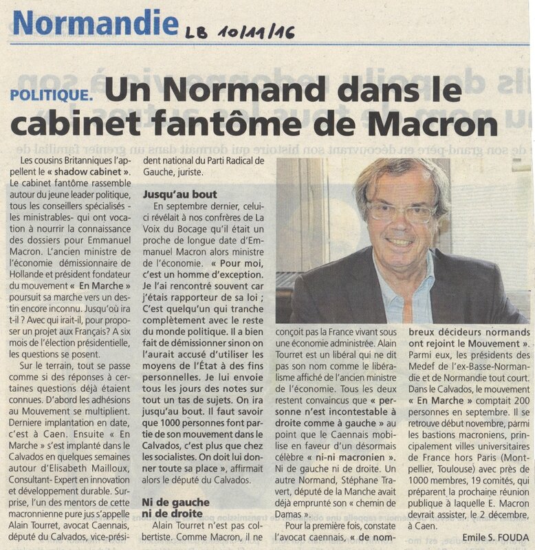 du Tourret dans le Macron