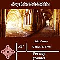 Cloîtres et Abbayes => Vézelay (89)