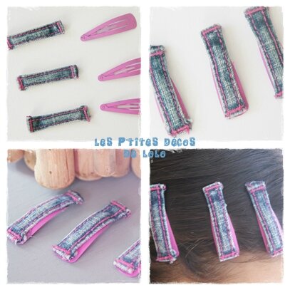 tuto barrettes jean