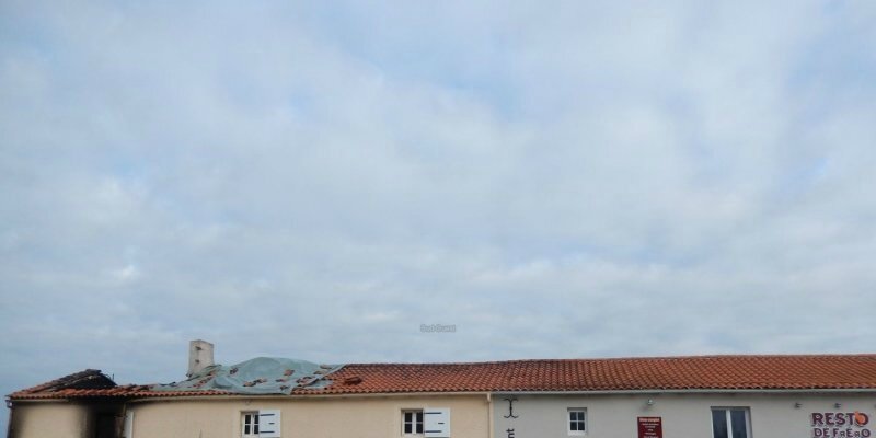 Charente-Maritime Un violent incendie ravage une habitation