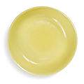 A yellow-glazed dish, <b>Zhengde</b> <b>mark</b> <b>and</b> <b>period</b> (<b>1506</b>-<b>1521</b>)