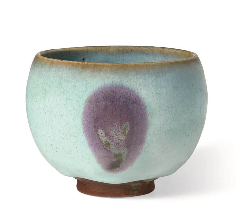 A purple-splashed Jun deep bowl, Jin dynasty (1115-1234)