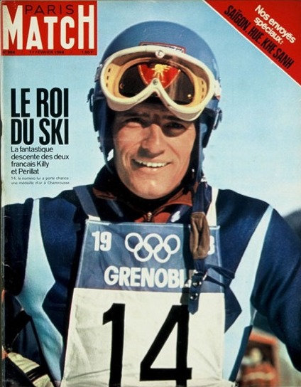 JO 1968 Grenoble Jean Claude Killy Paris-Match 17 fév