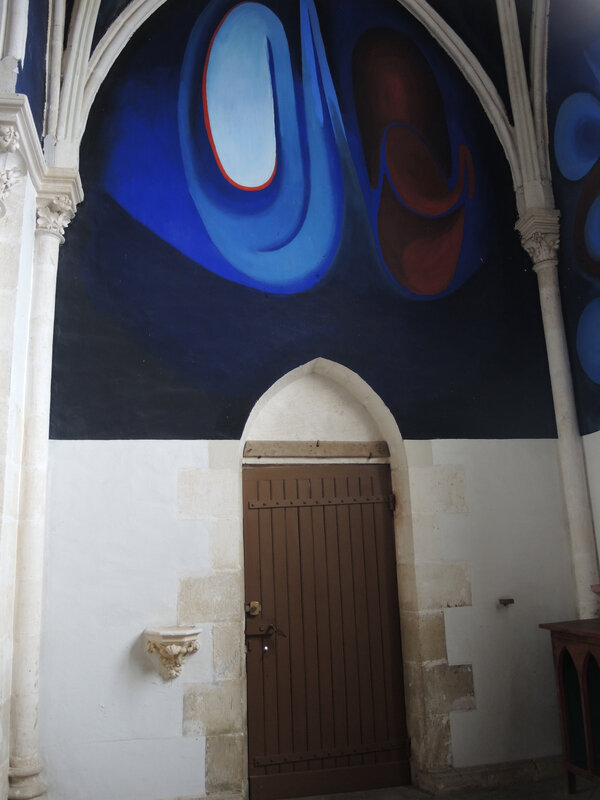 Le Menoux, église Notre-Dame, fresque (36)