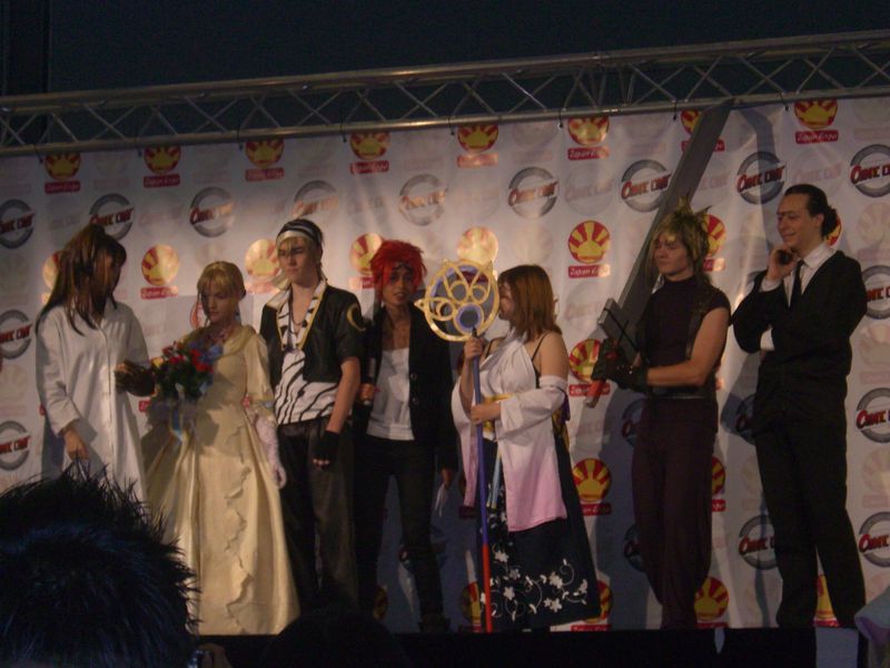 Groupe de cosplay
