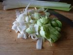 Noix de pétoncles et fondue de poireaux au curry (1)