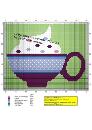 Tasse chantilly copie
