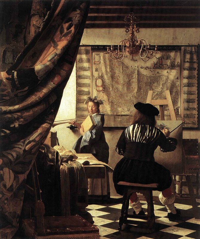 1665-67 L'art de Peindre Musée Kunsthistorisches,Vienne