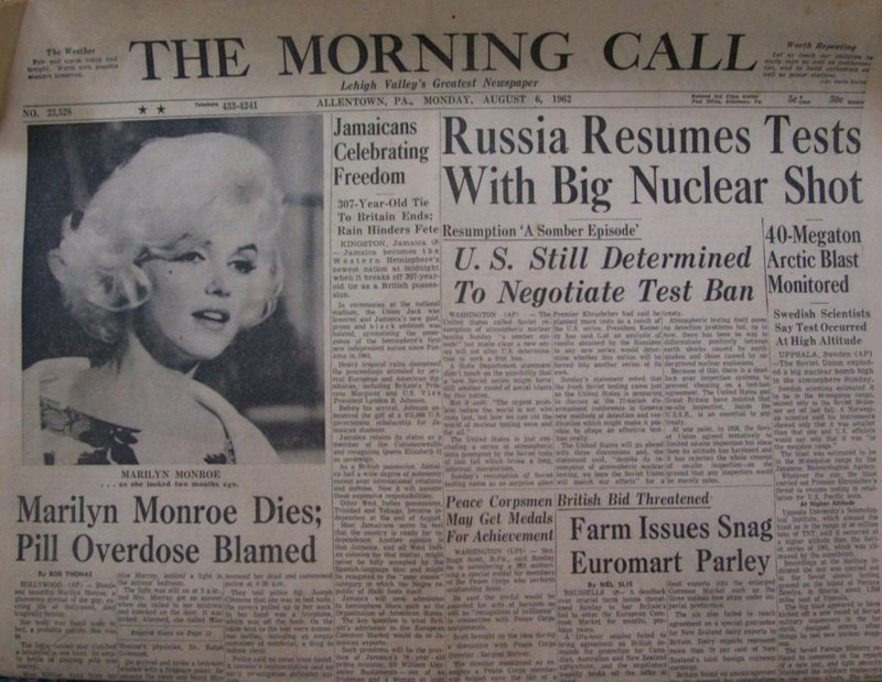 1962 The morning call Usa 08 06