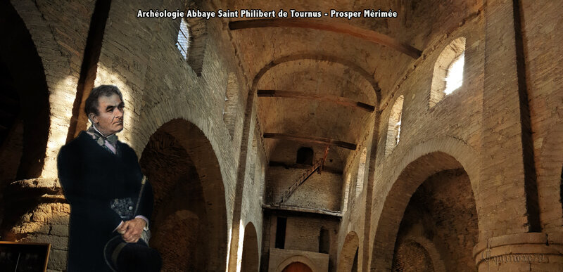 Archéologie Abbaye Saint Philibert de Tournus - Prosper Mérimée