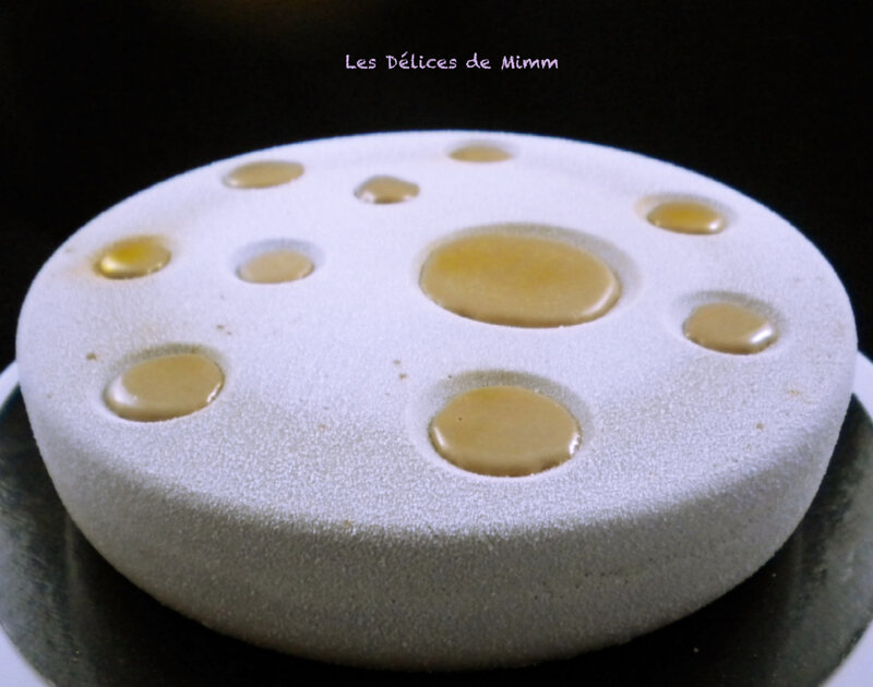 Entremets Praliné citron 7