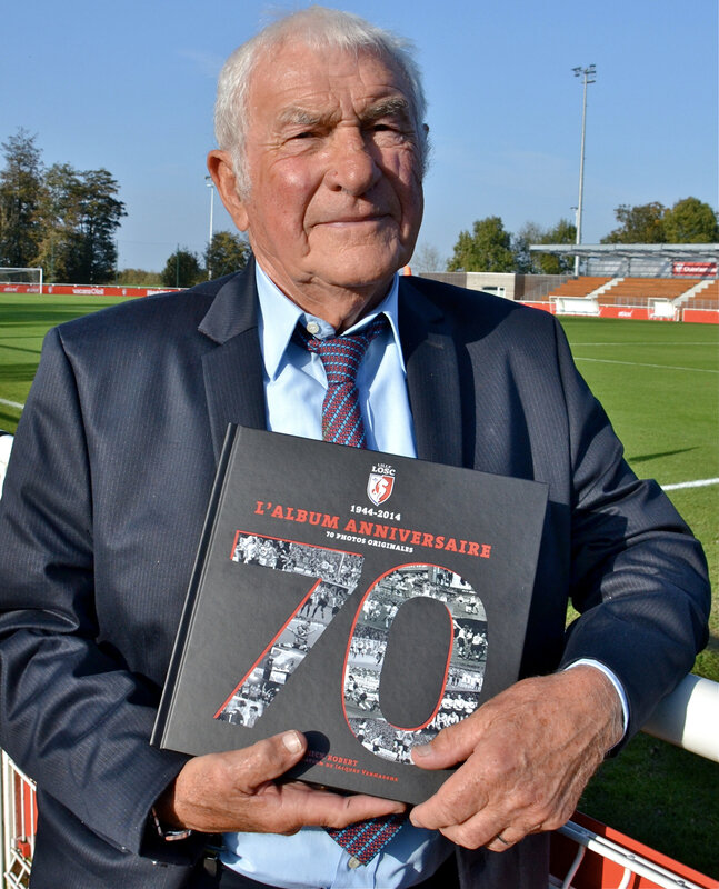 BERNARD LEFEVRE 70 ANS LOSC