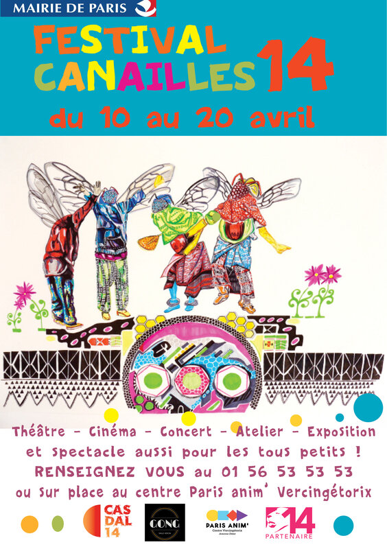 Affiche festival Canailles 14