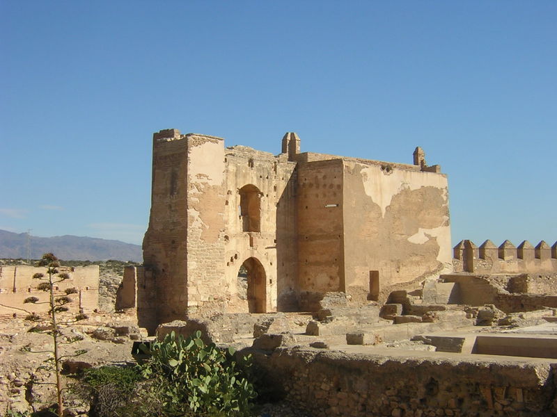 ALMERIA - LA ALCAZABA, PALAIS DES ROIS MAURES