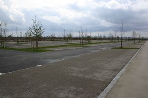 le Mont-Saint-Michel la Caserne parking