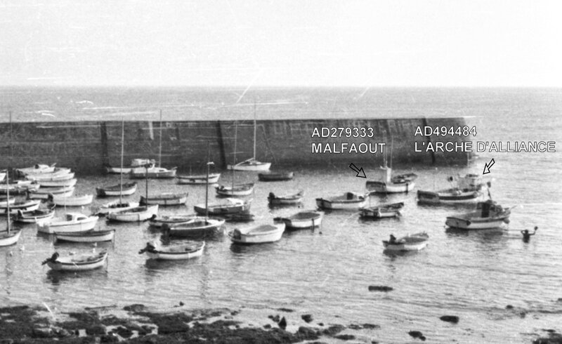 Ch39 - Les bateaux du Loch Primelin en 1982 c