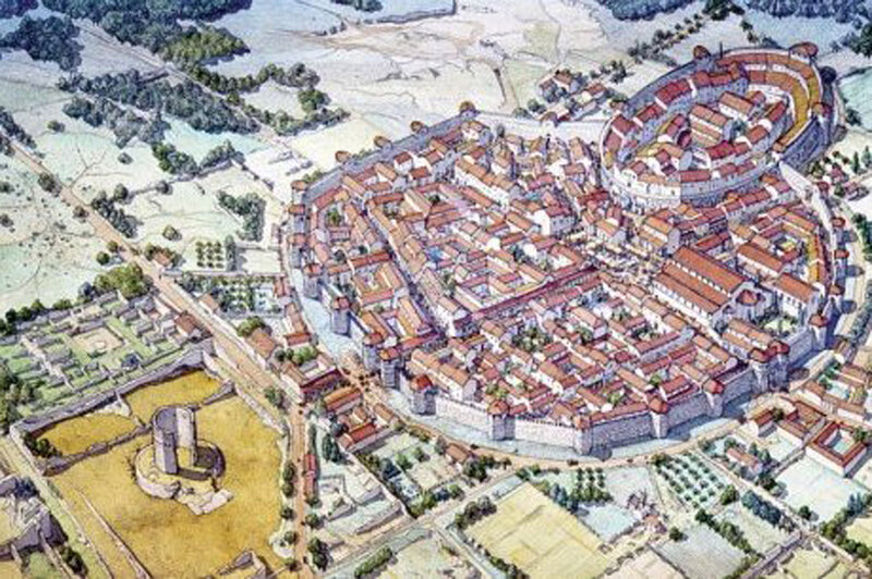 périgueux plan antique