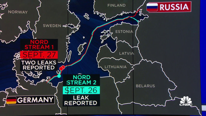 Nord Stream bombings 1