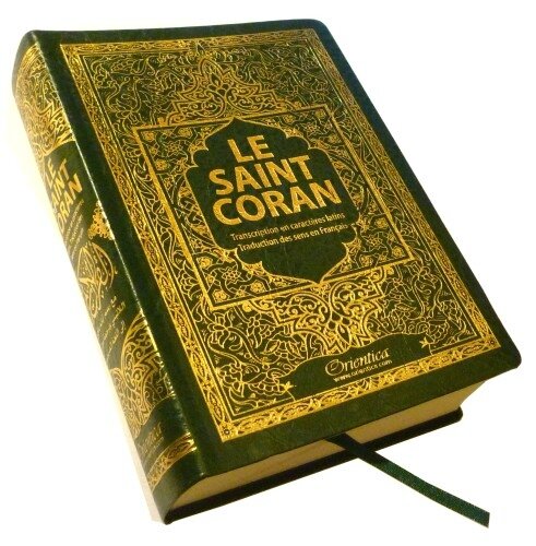 saint-Coran-francais-arabe-transcription-phonetique-or