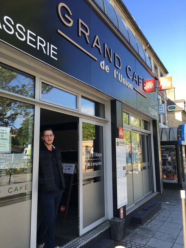 Covid19_Avranches_restaurant_drive_livraison_le Grand Café de l'Union_LUnion_William Martin_2020_confinement