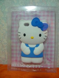 Hello Kitty Full 3D Bleu Iphone