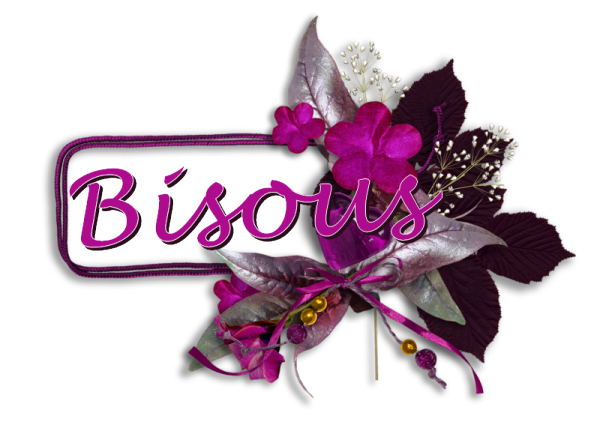 bisous violet