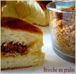 presentation brioche au pralin