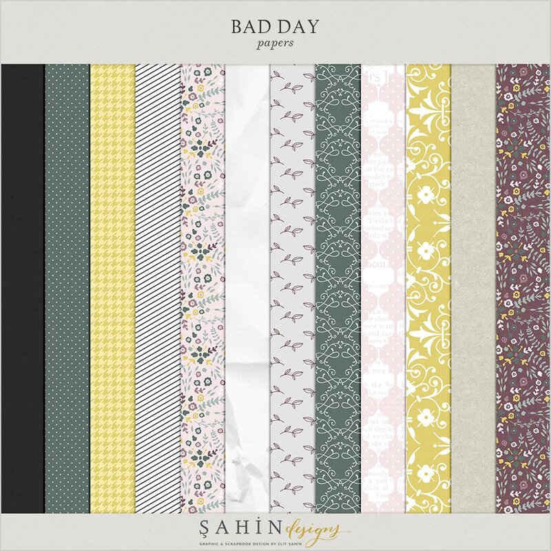 sahin designs_bad day_papers