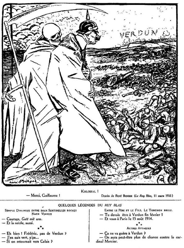 Dessins de guerre Verdun10