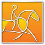 JEM 2014 Sartilly Baie Mont Saint Michel Endurance Jeux Equestres Mondiaux Normandie pictogramme logo