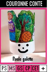 V371-COURONNES-Couronne conte ROULE GALETTE